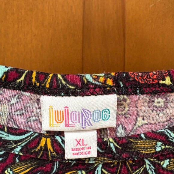 LuLaRoe Julia Dress XL - Picture 2 of 2
